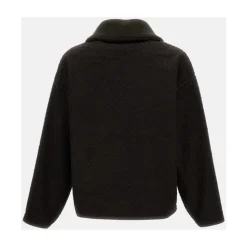 Heren Lacoste Fleece Trui met Halve Rits