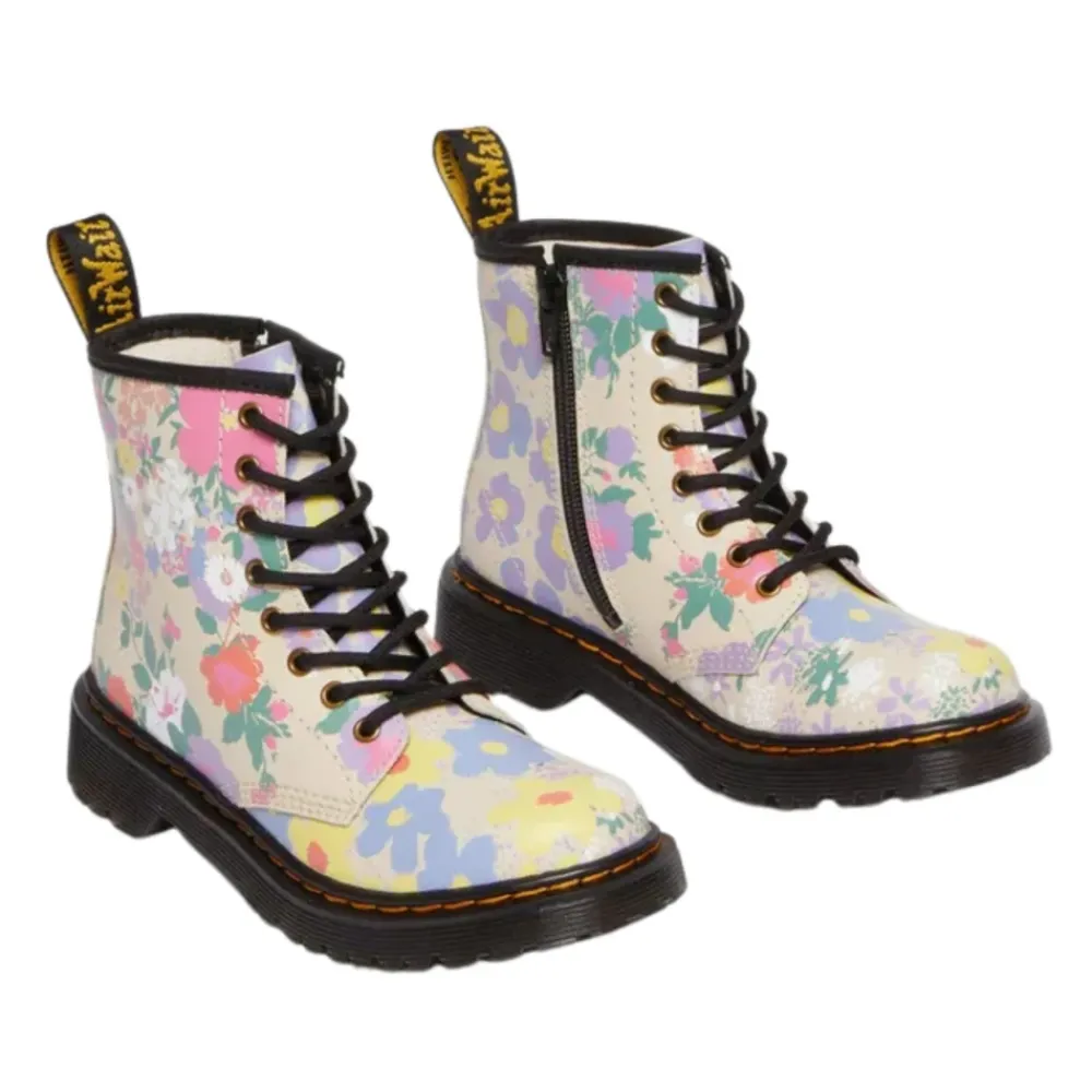 Dr. Martens Laarzen^Floral Mash Up K Hydro Enkellaarsjes