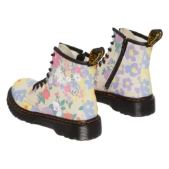 Dr. Martens Laarzen^Floral Mash Up K Hydro Enkellaarsjes