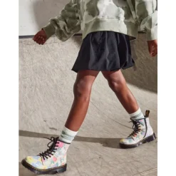 Dr. Martens Laarzen^Floral Mash Up K Hydro Enkellaarsjes