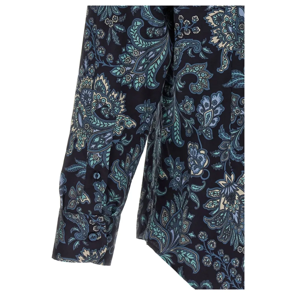 Heren Etro Floral Paisley Katoenen Overhemd