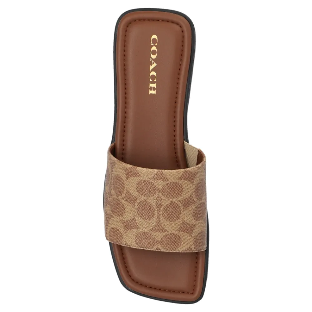 DAMES Coach Slippers^Florence Sandaal