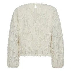 DAMES Co'Couture Blouses^Fluffy Blouse Off White