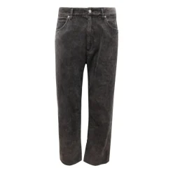 Heren Dolce & Gabbana Broeken^Fluwelen Broek 5 Zak Stijl