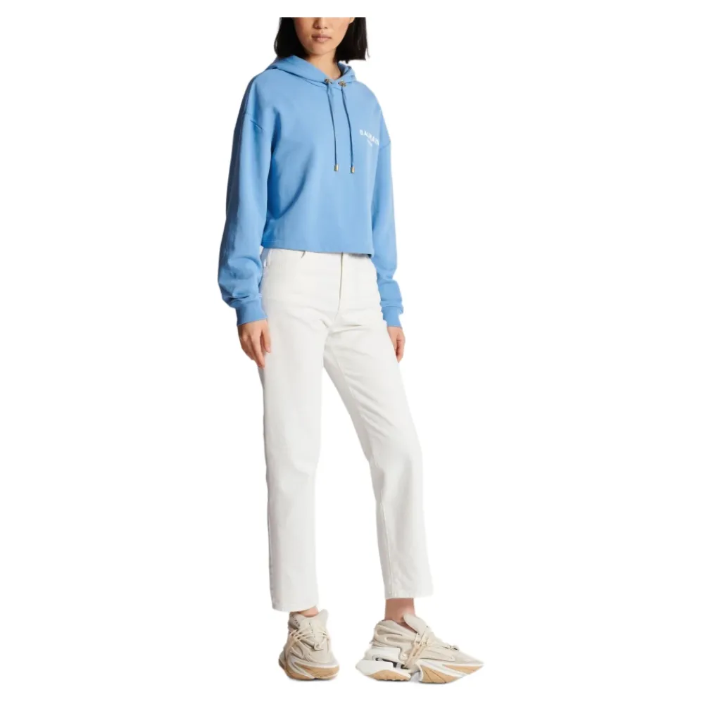 DAMES Balmain Focked Bamain Paris hoodie