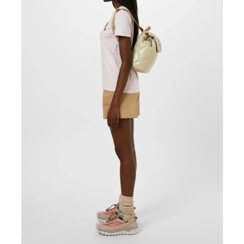 DAMES Moncler Foldover Top Logo Rugzak