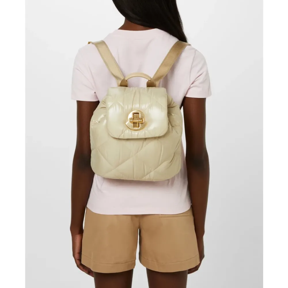 DAMES Moncler Foldover Top Logo Rugzak