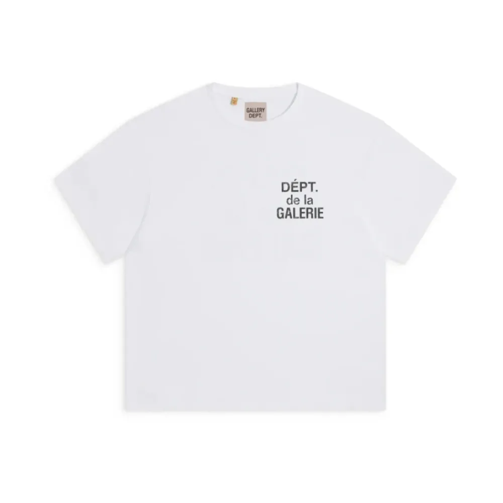 Heren Gallery Dept. Shirts^Franse Tee Gemoderniseerde Klassieke Ruimvallende Katoenen T-shirt