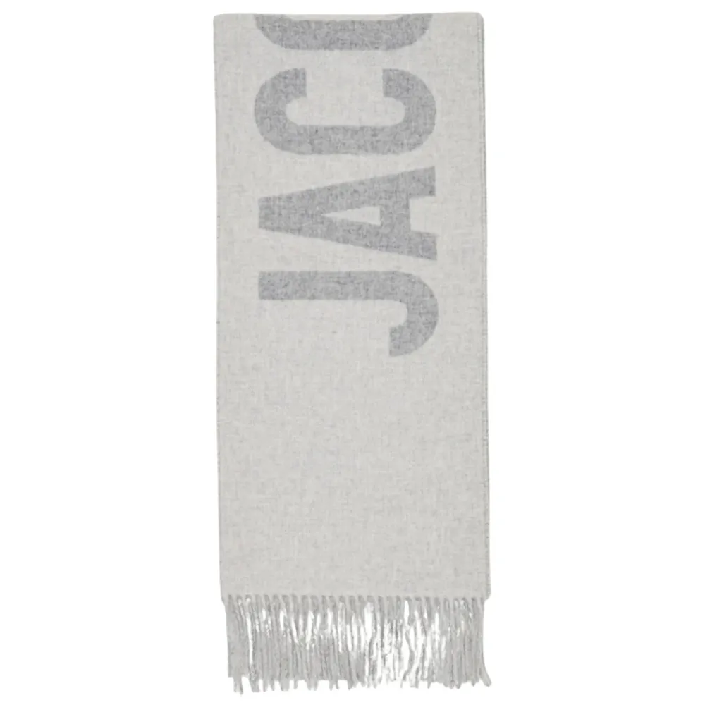 DAMES Jacquemus Fringe Logo Sjaal