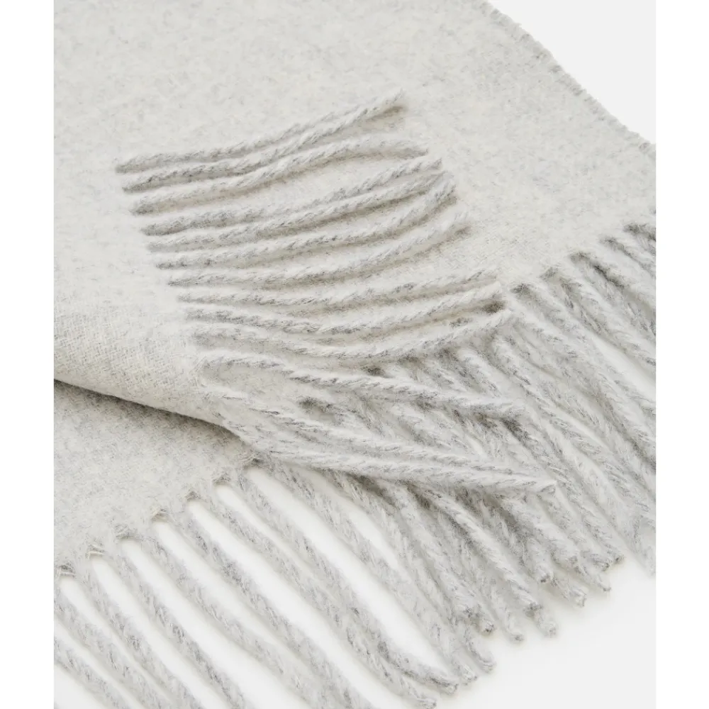 DAMES Jacquemus Fringe Logo Sjaal