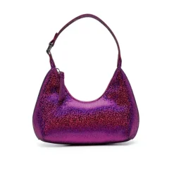 DAMES By FAR Fuchsia Glitter Schoudertas