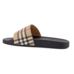 Heren Burberry Slippers^Furley Check Slide