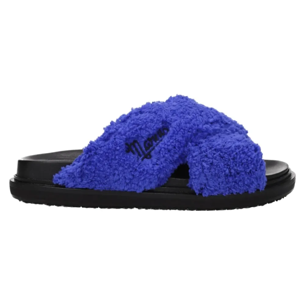 DAMES Marni Slippers^Fussbett Slides