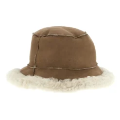 DAMES Brunello Cucinelli Fuzzy Shearling Bucket Hat