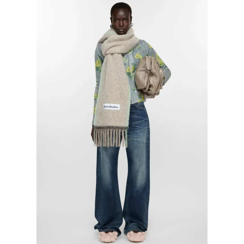 Heren Acne Studios FW25 Fringe Scarf