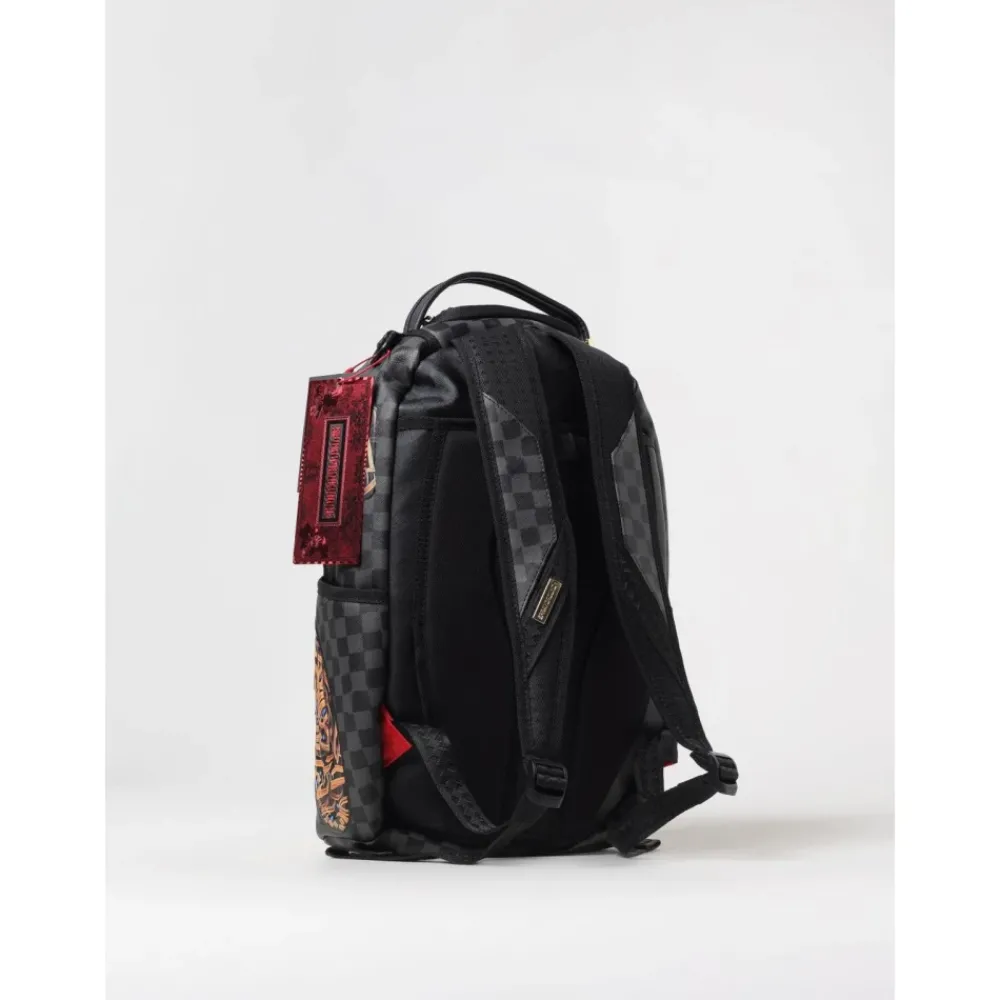 Heren SPRAYGROUND Rugzakken^Geblokte Rugzak met Arabisch Schrift