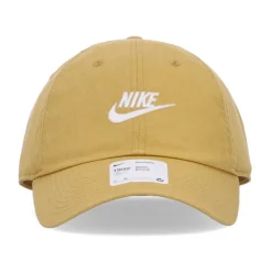 Heren Nike Petten^Gebogen klep pet Gewassen Tarwe Goud