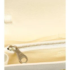 DAMES Il Bisonte Clutches^Gebonden leren clutch met afneembare band