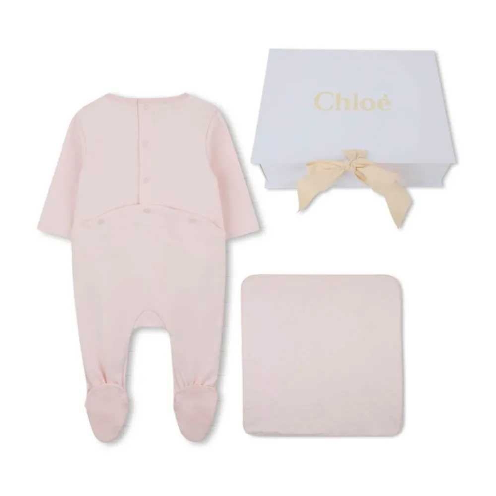 Chloé Geborduurd Logo Kleding Set