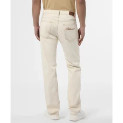 Heren Billionaire Jeans^Geborduurde 5 Pockets Regular Cut Jeans