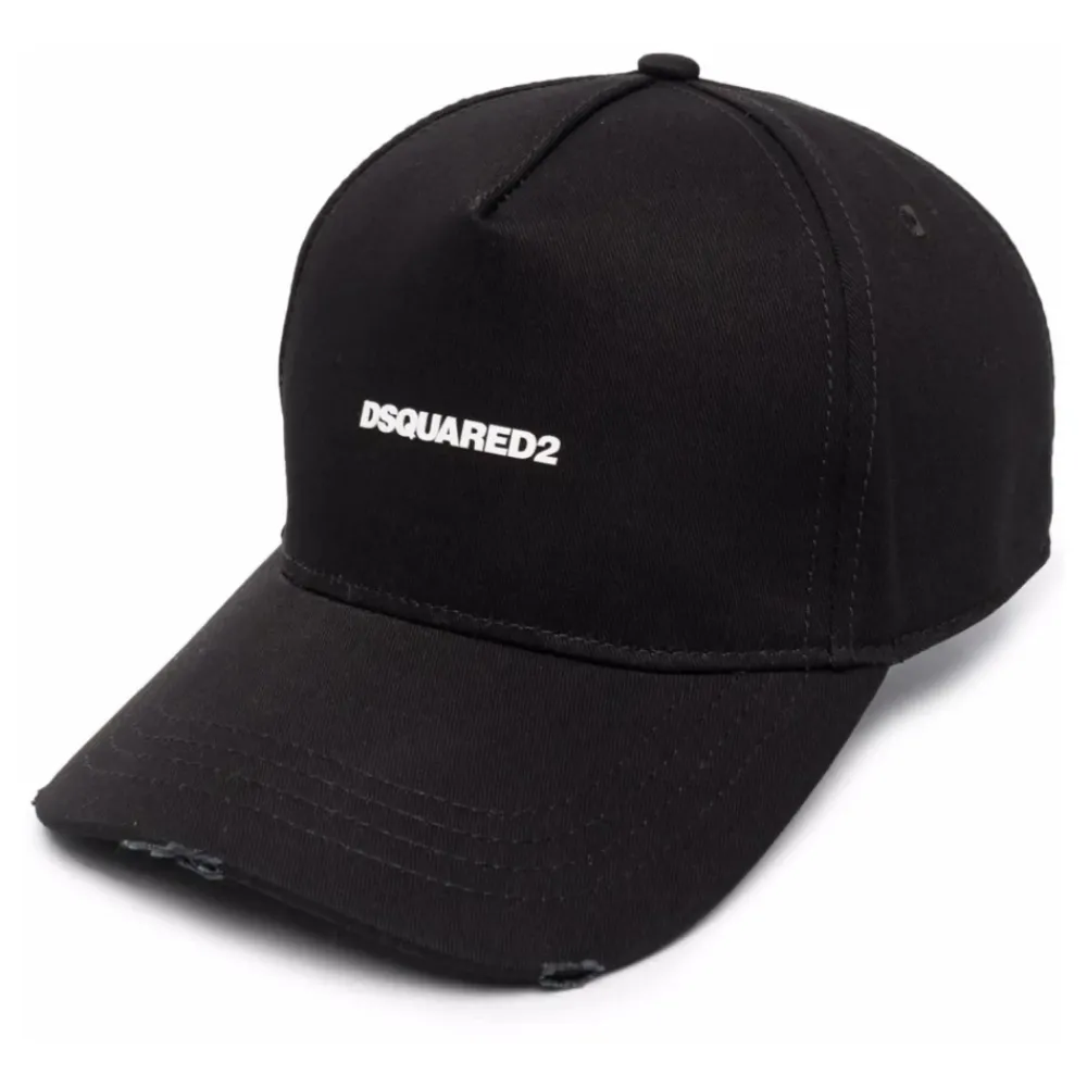 Heren Dsquared2 Geborduurde Baseball Cap