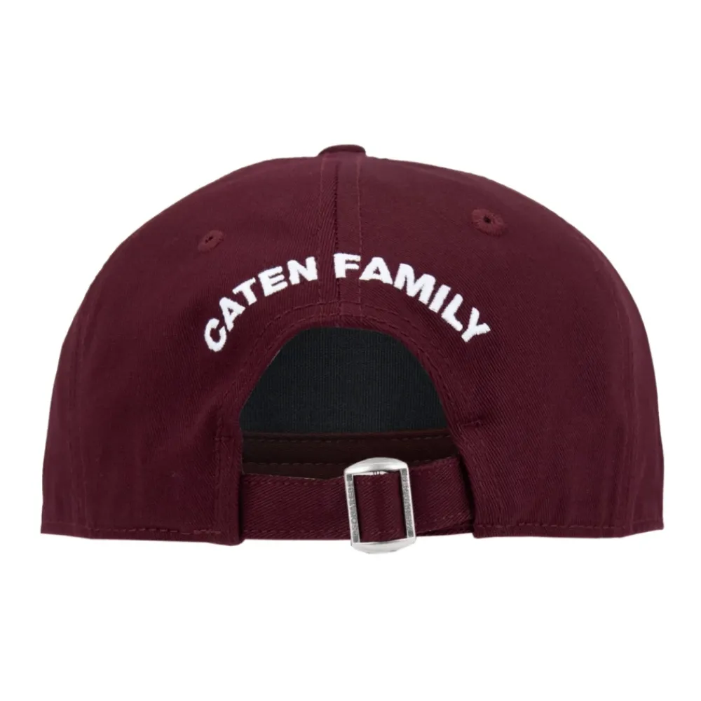 Heren Dsquared2 Petten^Geborduurde baseballpet met gesp