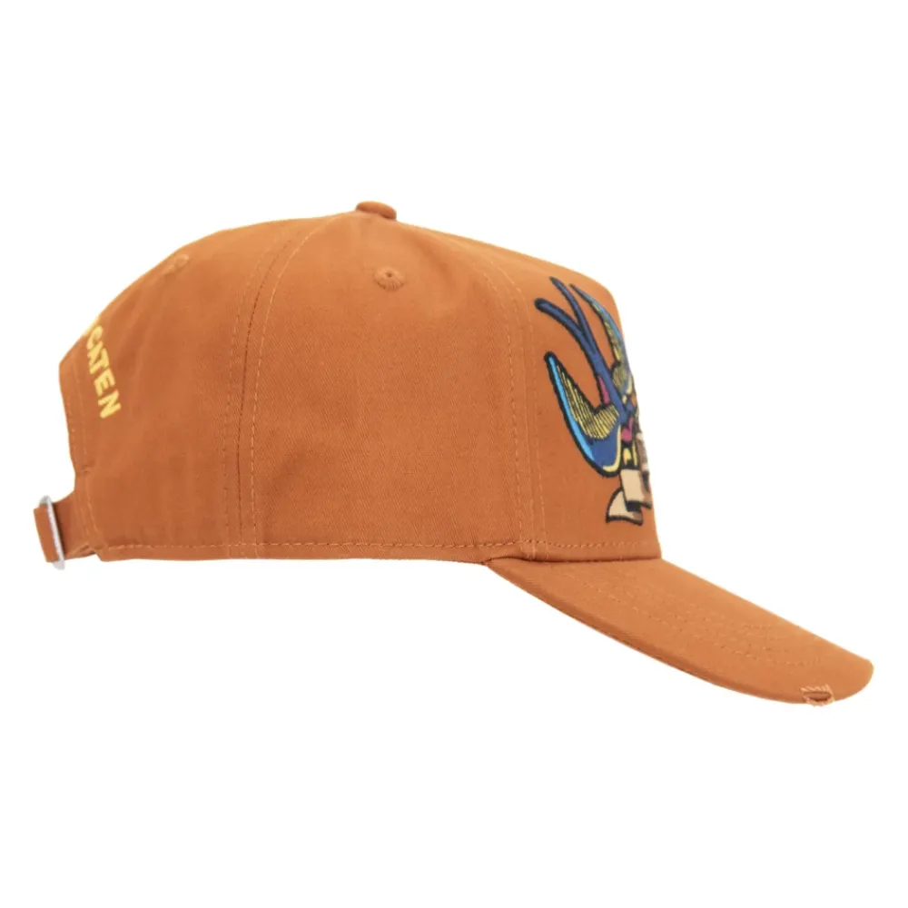 Heren Dsquared2 Geborduurde baseballpet met gesp