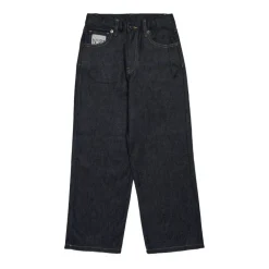 N21 Broeken & Jeans^Geborduurde Navy Blue Kinder Jeans