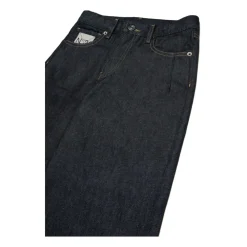 N21 Broeken & Jeans^Geborduurde Navy Blue Kinder Jeans