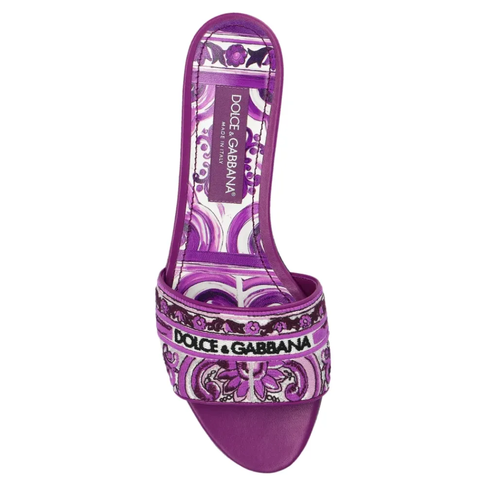 DAMES Dolce & Gabbana Geborduurde Slippers