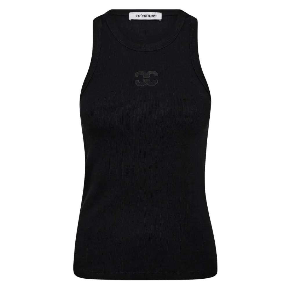 DAMES Co'Couture Shirts^Geborduurde Tanktop