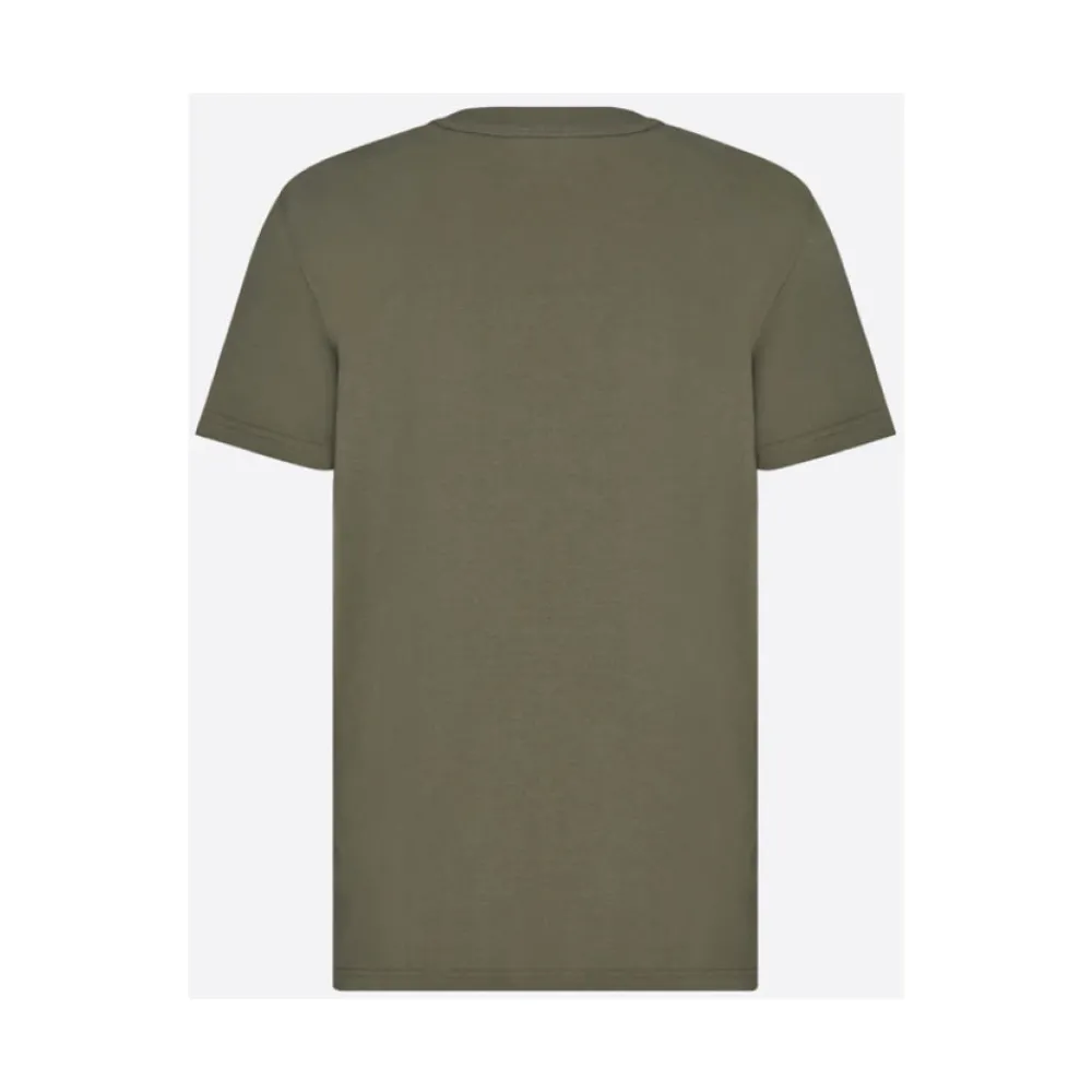 Heren Dior Shirts^Geborduurde T-shirt