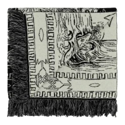 Heren Alanui Sjaals^Geborduurde wollen blend Antarctische Expeditie sjaal