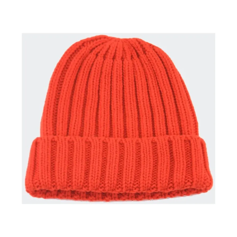 Woolrich Mutsen En Petten^Gebreide Beanie met Verhoogd Logo