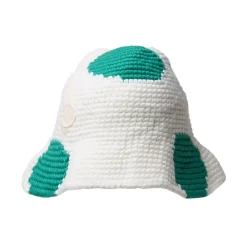 DAMES Moncler Gebreide Bucket Hoed met Vlekken