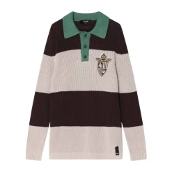 Heren Fendi Gebreide katoenen polo