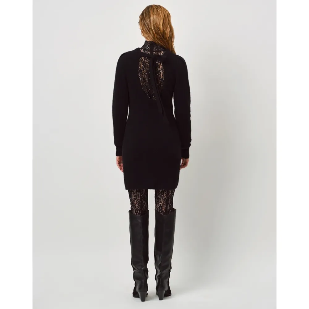 DAMES Dante 6 Jurken^Gebreide strikjurk met rugdetail