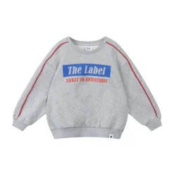 ALIX The Label Gebreide Trui met Tekstprint