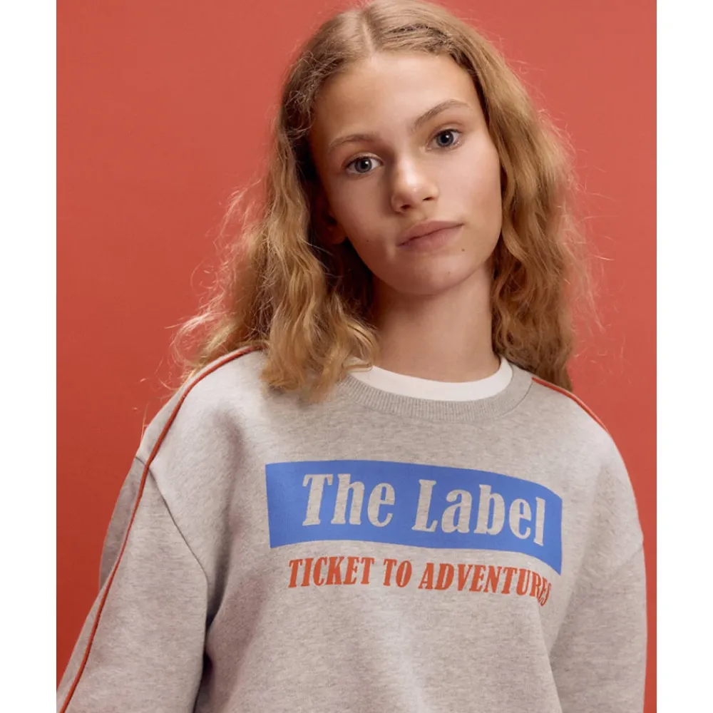 ALIX The Label Gebreide Trui met Tekstprint