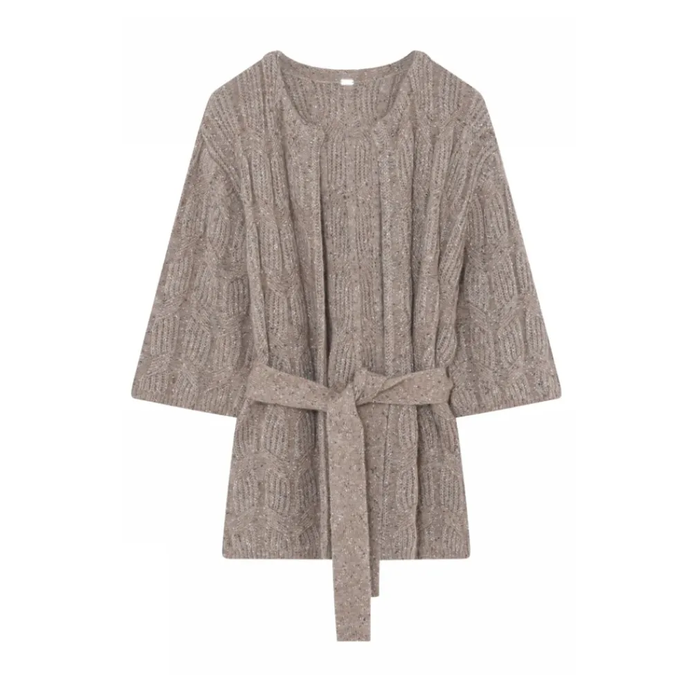 DAMES Gustav Truien & Vesten^Gebreide Vest met Wijde Mouwen