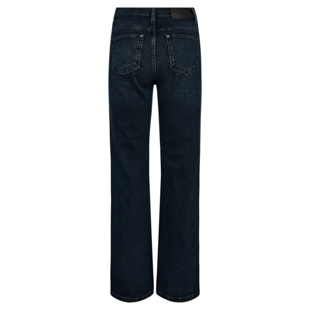 DAMES Co'Couture Jeans^Gebruikte Denim Straight-Leg Jeans