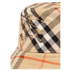 Heren Burberry Gecontroleerde Bucket Hat