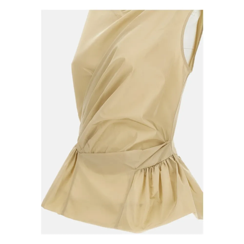 DAMES Simone Rocha Shirts^Gedrapeerde Fitted Top