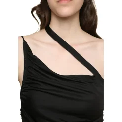 DAMES Andrea Adamo Gedrapeerde Top