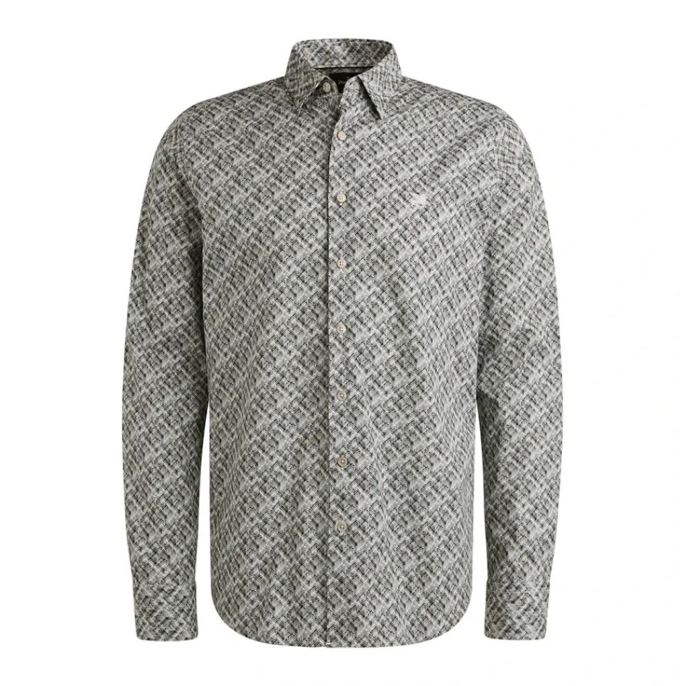 Heren Vanguard Overhemden^Gedrukt overhemd lange mouw