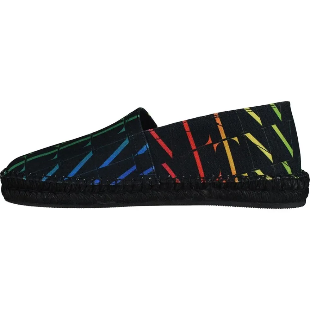 Heren Valentino Garavani Gedrukte Espadrilles Slip-On Comfort Stijl