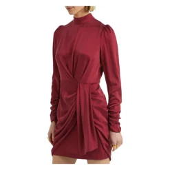 DAMES Zimmermann Gegarneerde Mini Jurk met Drapering