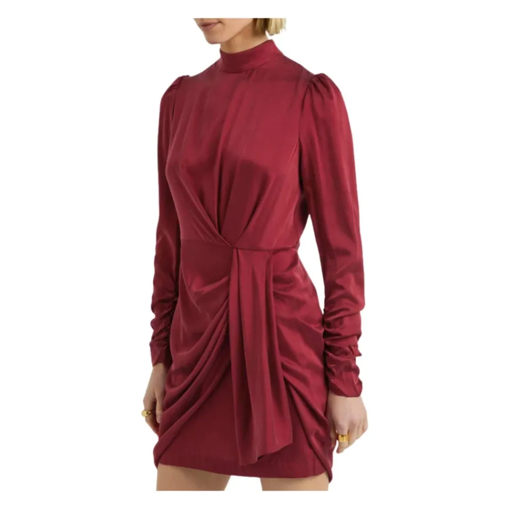 DAMES Zimmermann Gegarneerde Mini Jurk met Drapering