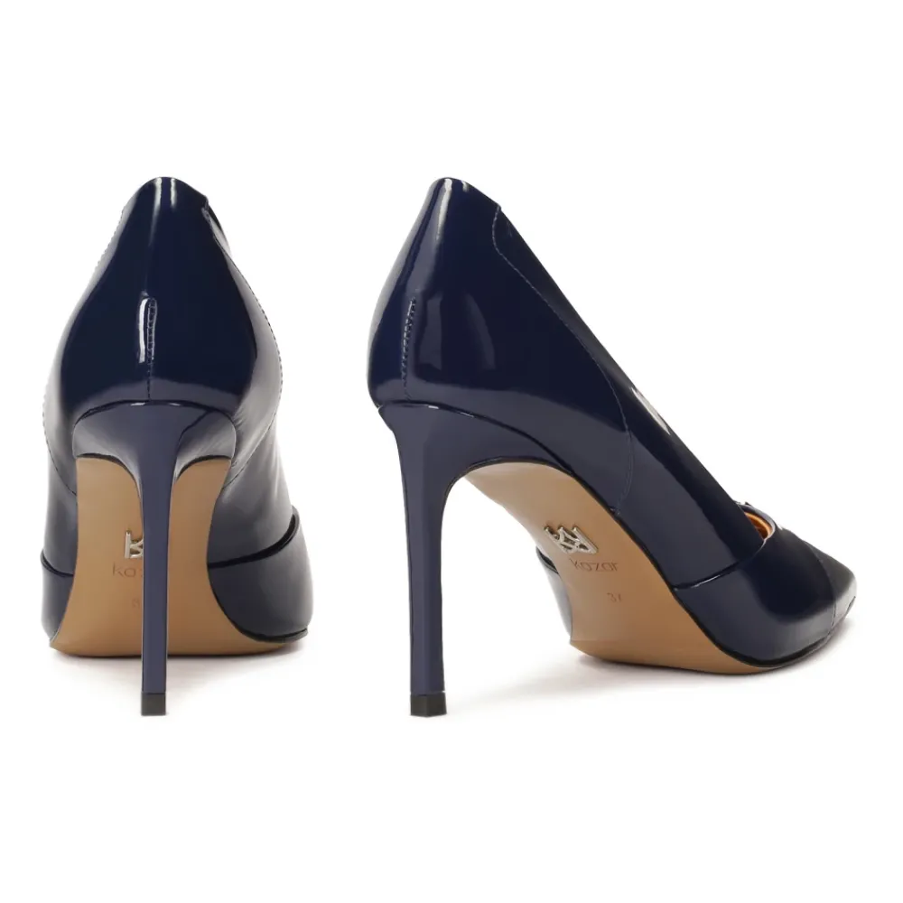 DAMES Kazar Gelakte marinee pumps met hak