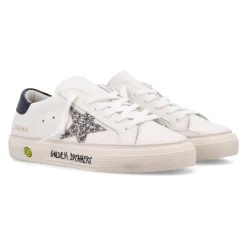 Golden Goose Sneakers^Gelamineerde Nappa Sneakers met Glitterster